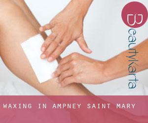 Waxing in Ampney Saint Mary