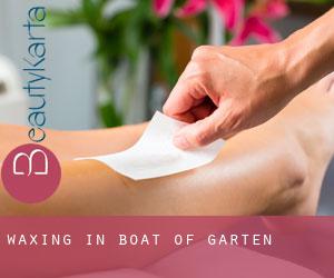 Waxing in Boat of Garten