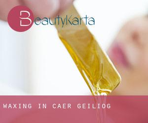 Waxing in Cae'r-geiliog