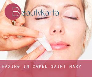 Waxing in Capel Saint Mary
