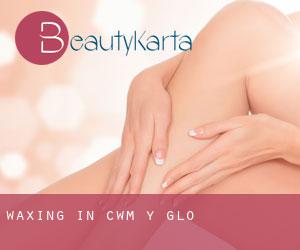 Waxing in Cwm-y-glo Waxing in Cwm-y-glo
