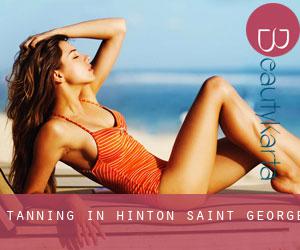 Tanning in Hinton Saint George
